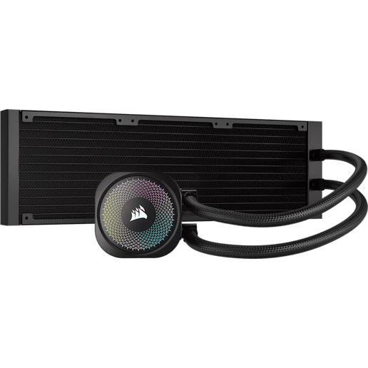 Corsair NAUTILUS 360 RS 360mm ARGB AiO Liquid CPU Cooler in Black